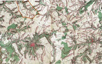 Map of Nivelles, Belgium